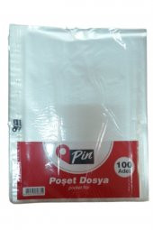OPİN Poşet Dosya 100 lü 10 paket - 1