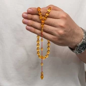 KENPAZAR Sıkma Kehribar Tesbih - 1