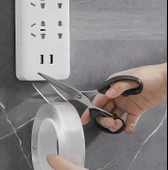 KENPAZAR 1m*3cm Çift Taraflı Şeffaf Bant 1 Metre - 2