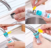 KENPAZAR Oynar Başlıklı  Pervaneli Taşlı Mutfak Musluk Başlığı - 4