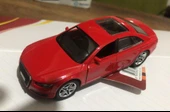 Oyuncak Metal Model Araba Açılır Kapı 1/36 Çek Bırak Kırmızı Audi - 3