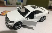 Oyuncak Metal Model Araba Açılır Kapı 1/36 Çek Bırak Beyaz Bentley - 1