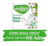 Molped Pure&Soft Uzun Süper Mega 108 Adet - 1