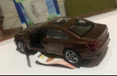 Oyuncak Metal Model Araba Açılır Kapı 1/36 Çek Bırak Kahve BMW - 2