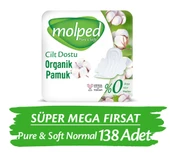 Molped Pure&Soft Normal Süper Mega Paket 138 Adet - 1
