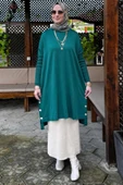 Sevda Triko Tunik Zümrüt - 3