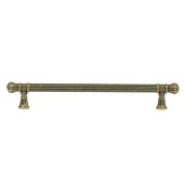 Akbatı Çekmece Dolap Kapak Kulpu Kulbu 192 mm Antik Sarı Rustik Metal Kulp (4 ADET) thumbnail 4