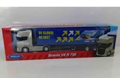 Oyuncak Metal Model Scania Dorseli Tır Gold Metalik Kafa 1 / 64 - 4