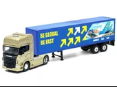 Oyuncak Metal Model Scania Dorseli Tır Gold Metalik Kafa 1 / 64 - 2