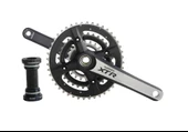 Shımano XTR FC-M970 175MM 44X32X24T Shımano XTR 3'Lü Aynakol Hollowtech Orta Göbek Dahil - 2