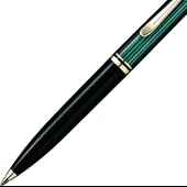 Pelikan Souveran Serisi K400 Yeşil Siyah Tükenmez Kalem - 1