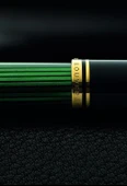 Pelikan Souveran Serisi K400 Yeşil Siyah Tükenmez Kalem - 4