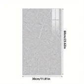 KENPAZAR Gri Mermer Desenli Alüminyum Plastik Duvar Sticker - 2