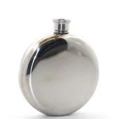 KENPAZAR Paslanmaz Çelik Yuvarlak 5 Oz Tekli Matara - 1