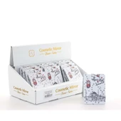 KENPAZAR Taşlı İstanbul Tasarımı El Aynası İnce - 1