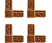 Sineklik Köşe Takozu Kahverengi 100 lü Paket - 1