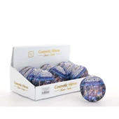 KENPAZAR Taşlı İstanbul Tasarımı El Aynası Kalın - 1