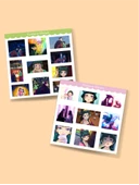 KNH-07-Eczacının Günlüğü -Anılar - Kusuriya no Hitorigoto 2li sticker set-parlak kağıt - 2