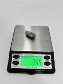 Okyanus Temalı Doğal Kabaşon Firuze Taşı 17,6 Karat - Turkuaz Taşı 3,54 Gram - 5