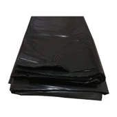 Ekstra Kalın Çöp Torbası 80x110 Cm Siyah Çöp Poşeti 1 Kg Dökme Dayanıklı Poşet - 1