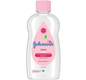 Johnsons Baby Bebek Yağı 200ML Nemlendirici (Pembe) (5 Li Set) - 2