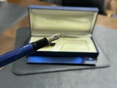 Pelikan Souveran M400 Dolma Kalem Mavi-Siyah B UÇ - 4