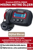 Premium Pil Göstergeli Derinlik Kilitli Alarmlı Trol/Derin Deniz Balıkçı Dijital MİSİNA METRE ÖLÇER - 1