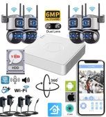 Ventus Akıllı Güvenlik Kamera Seti 4 (Dual Lens) Wifi Akıllı Kamera 1tb HDD Gece Görüş Waterproof Xmeye - 1