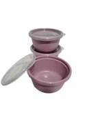Hobby Life Tick Tock Hava Sızdırmaz Saklama Kabı 3'lü Set 3 x 250 ML Pudra - 1