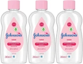 Johnsons Baby Bebek Yağı 200ML Nemlendirici (Pembe) (3 Lü Set) - 1