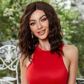 Kısa Omuz Hizasında Açık Kahverengi Fiber Sentetik Tül Peruk thumbnail 1