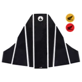 Honda Dio ile Uyumlu Kaydırmaz 6D Karbon Tank Pad GC22 thumbnail 1