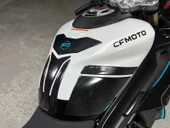 CF 450 SR 2024 ile Uyumlu Kaydırmaz 6D Karbon 15 Parça Tank Pad Seti GC16 - 8