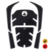 Honda Forza250 2024 ile Uyumlu Kaydırmaz 6D Karbon 7 Parça Tank Pad Seti GC20 thumbnail 1
