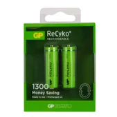 GP AA 1300 mAh Şarjlı Kalem Pil 2'li Paket GP130AAHCEMTR-2GB - 1