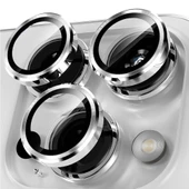 iPhone 14 Pro / iPhone 14 Pro Max Raze Metal Kamera Lens Koruyucu - 8