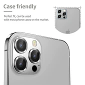 iPhone 14 Pro / iPhone 14 Pro Max Raze Metal Kamera Lens Koruyucu - 7