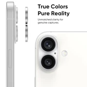 iPhone 16 / iPhone 16 Plus Raze Metal Kamera Lens Koruyucu - 3