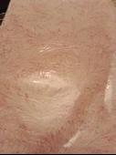 Ebru Sanatı - klasik Pembe karışık Desenli kompozisyon Ebruzen, Ressam: Serpil ( Tunca ) imzası .Ebat : 34x 49 cm. - 1