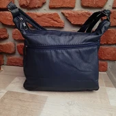 Bayan Çapraz Omuz Çantası Lacivert Gvn-0085 - 4