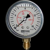 MANOMETRE Ø 63mm GENEL AMAÇLI GLİSERİN DOLGULU - 1