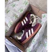 Adidas Samba Maroon Gold thumbnail 3