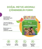 Vitago Kids Gummies Multivitamin Multimineral İçeren 60 Adet Çiğnenebilir Gummy Jel - 2