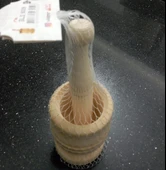 Ahşap Havan 12cm x 7cm - 2