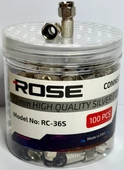 ROSE KUTULU 22MM EF KONNEKTÖR PREMİUM RG6(100LÜ) RC-36S - 1