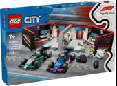 LEGO City F1 Garajı ve Mercedes-AMG ve Alpine Arabaları 60444 - 2