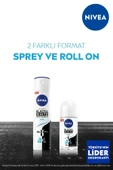 Nivea Kadın Sprey Deodorant Black&white Invisible Pure 150ml,48 Saat Anti-perspirant Koruma thumbnail 6