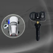 XTool TS100R Çift Frekanslı Metal Versiyon Programlanabilir Lastik Basıncı İzleme Sistemi Sensörü - 1