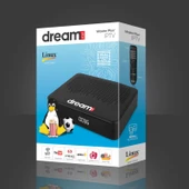 DREAMSTAR MASTER PLUS LİNUX İŞLETİM SİSTEMİ DAHİLİ WİFİ ÇİFT ÇEKİRDEKLİ İŞLEMCİ  AKILLI KUMANDA 2GB RAM HD UYDU ALICISI - 1