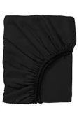 Ranforce Tek Kişilik Lastikli Çarşaflı Nevresim Takımı Simple Siyah - 4